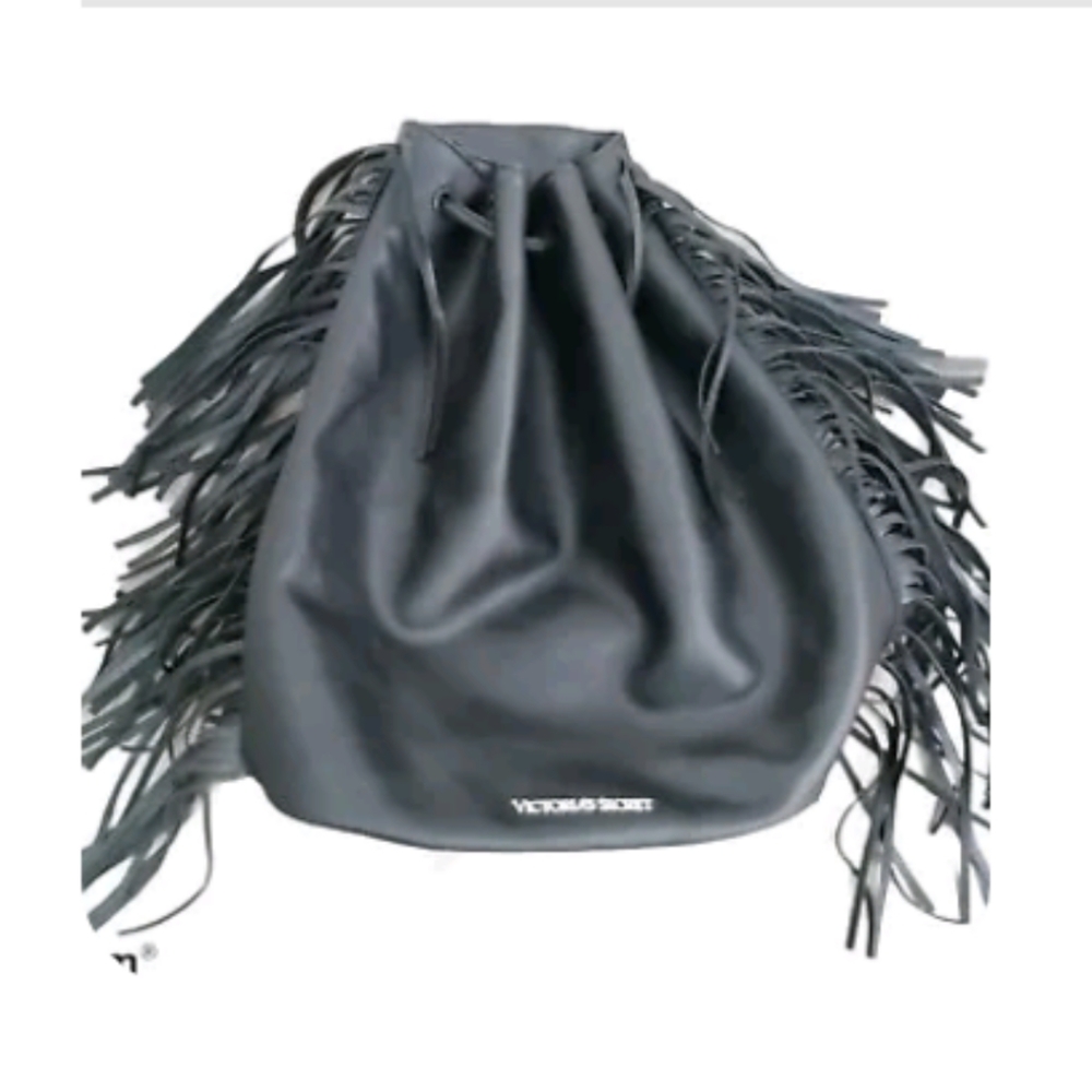 NWOT VS vegan fringe backpack or shoulder sling bag